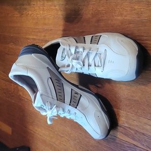 Men's white skechers